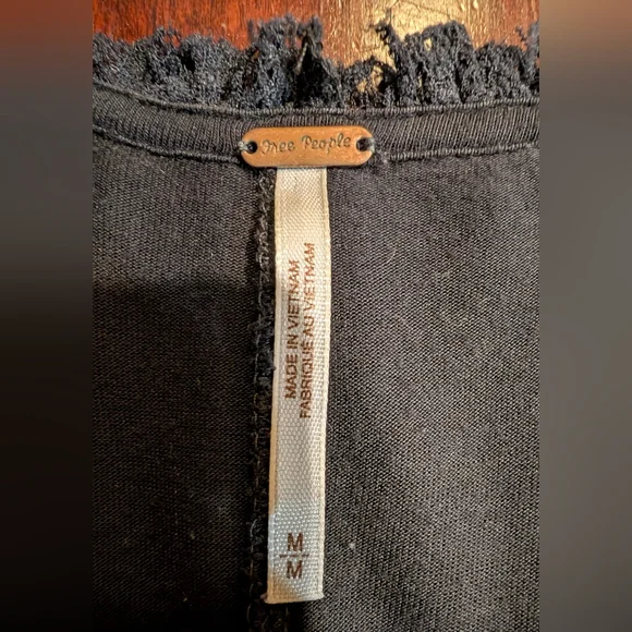 Free People Black Lace Sleeveless Dress Medium - Picture 9 of 15